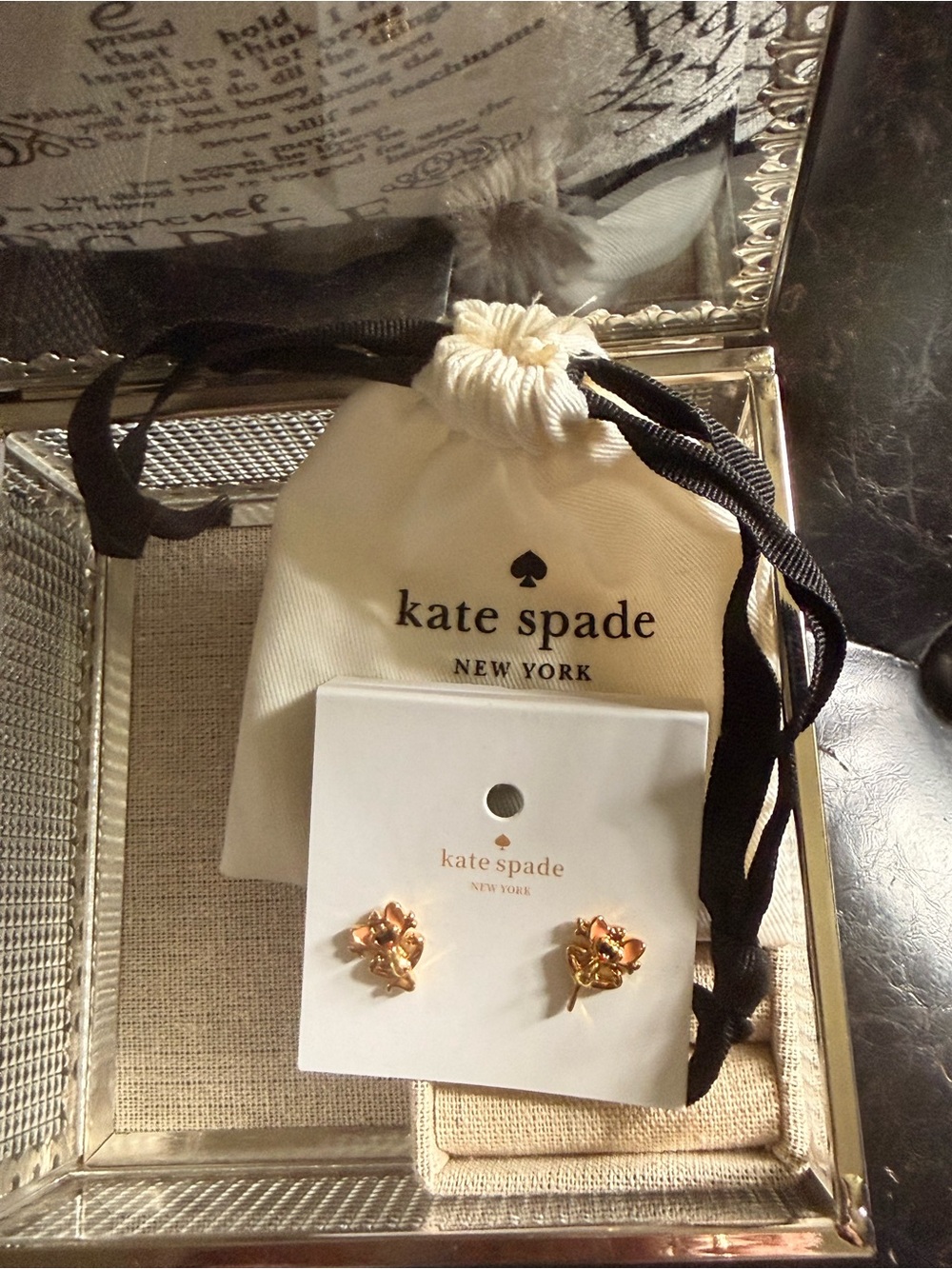 kate spade Tom & Jerry Stud Earrings